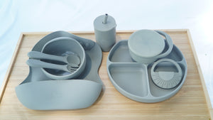Neutral Tones Silicone dinnerware from My Little Songbird